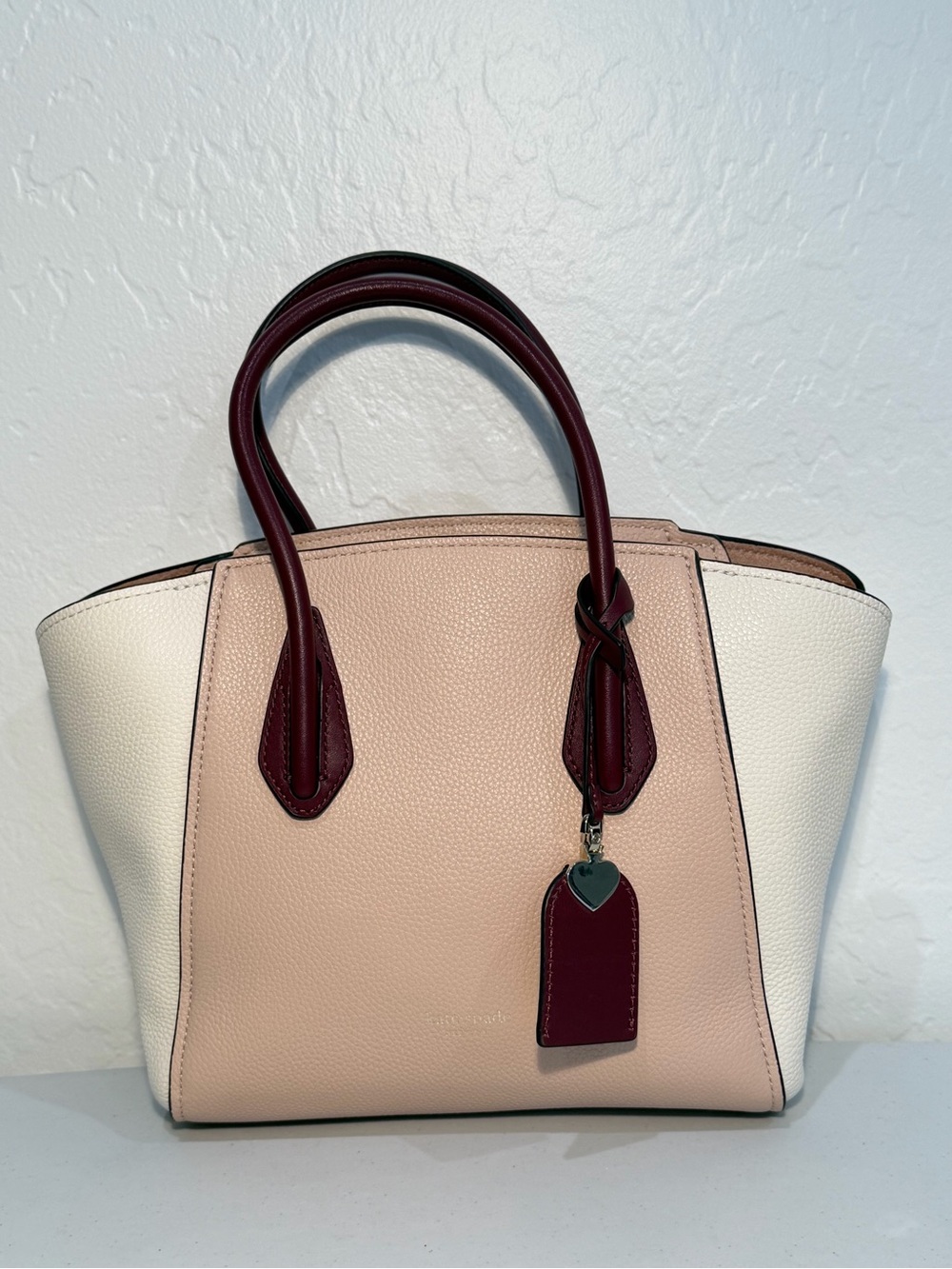 Kate Spade New York Grace Medium Satchel – Blush Multi Colorblock
